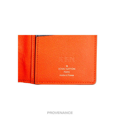 🔴 Louis Vuitton Brazza Long Wallet - Graphite Epi Patchwork