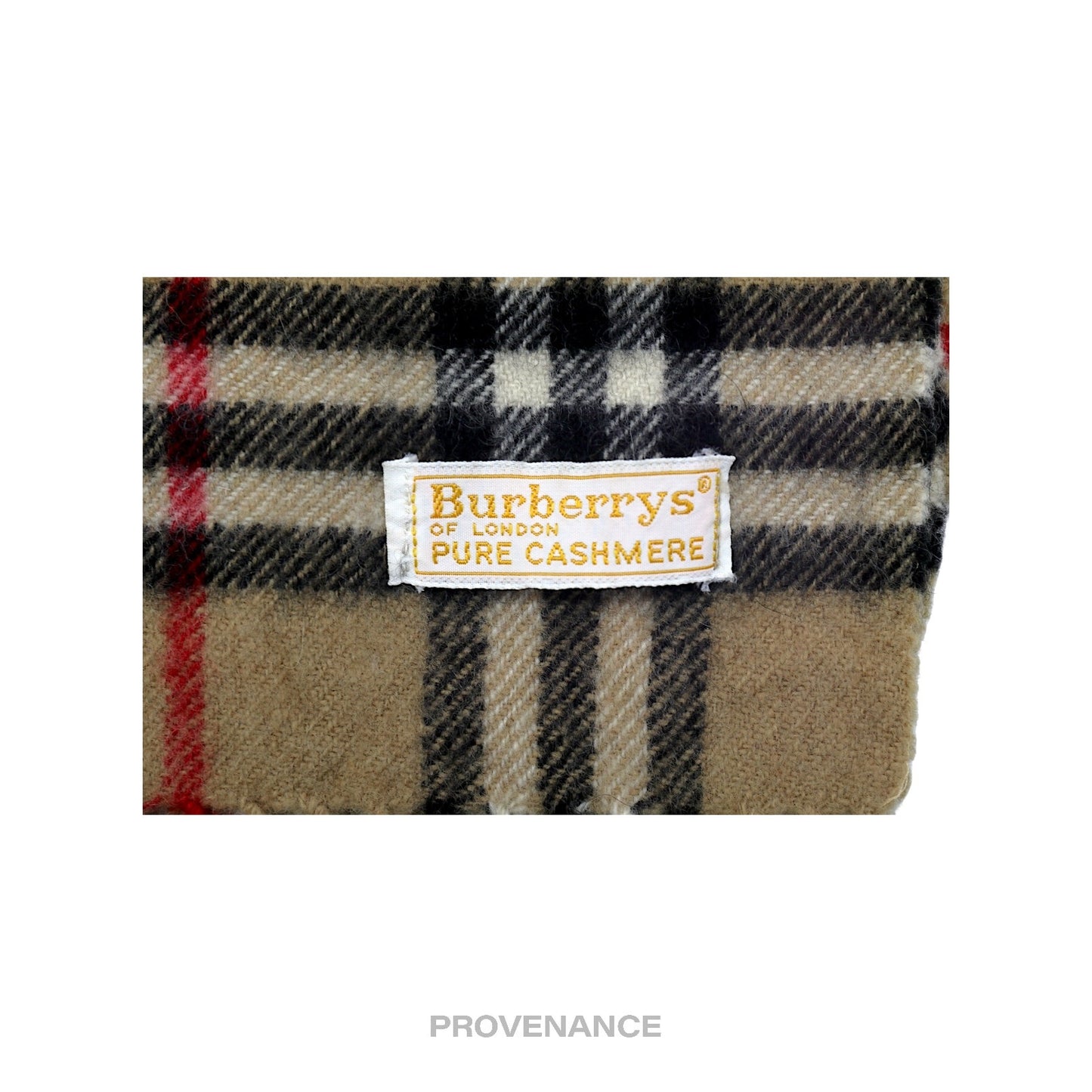 🔴 Burberry Scarf - PURE CASHMERE Nova Check
