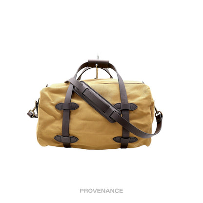 🔴 BNWT Filson Rugged Twill Small Weekend Duffel Bag - Tan