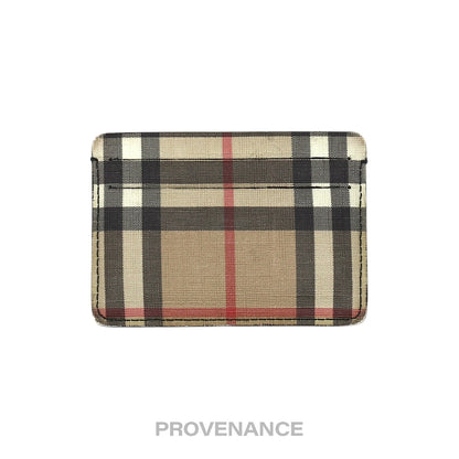 🔴 Burberry Card Holder Wallet - Nova Vintage Check
