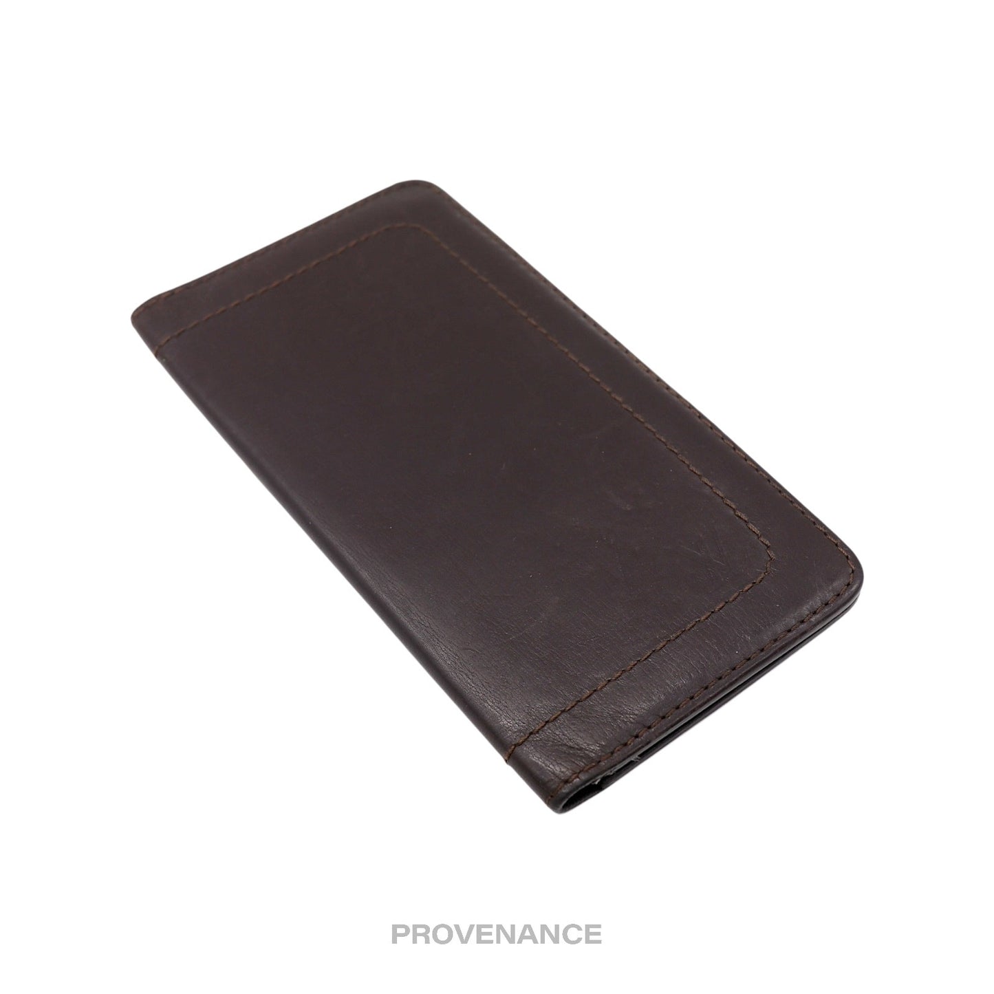 🔴 Louis Vuitton Long Wallet - Utah Brown Leather