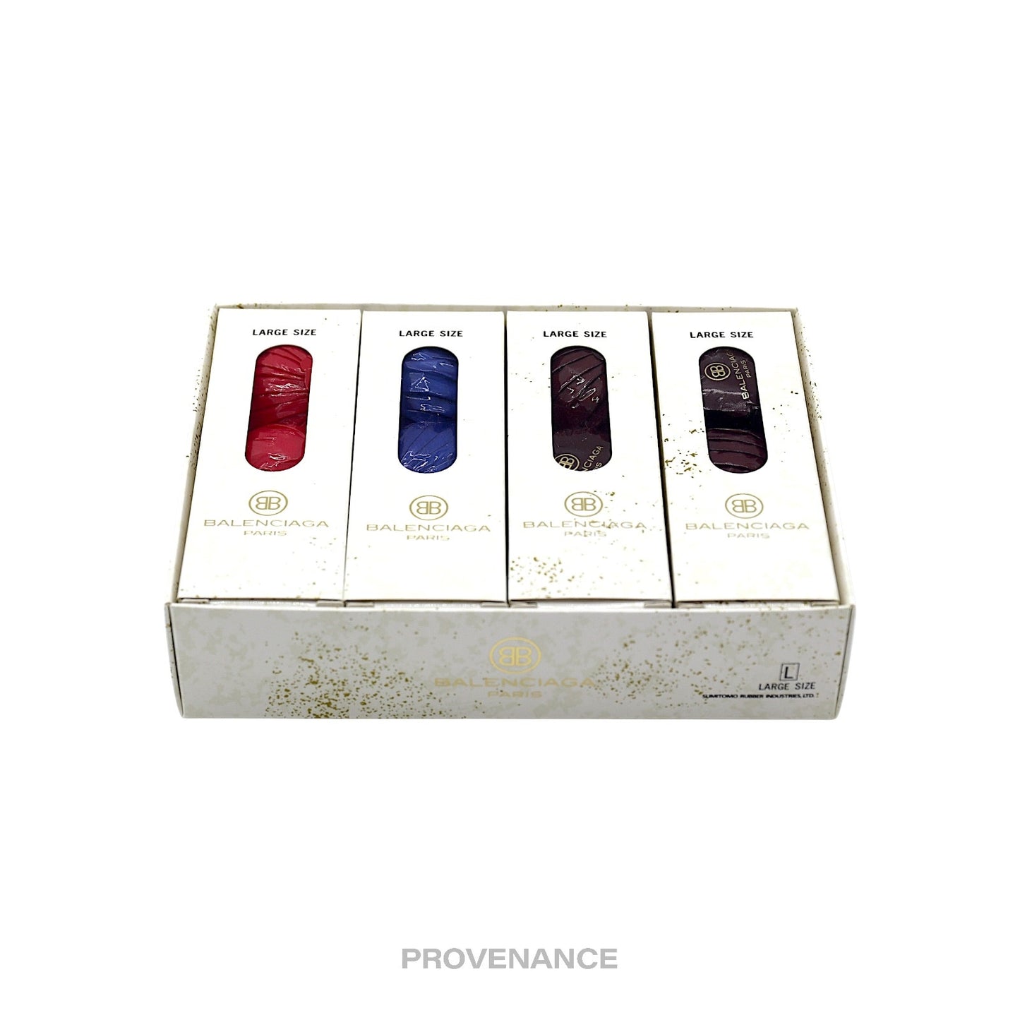 🔴 Balenciaga Golf Balls Box (Set of 12) -  Multicolor