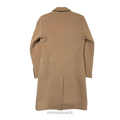 🔴 Gucci Chesterfield Wool Coat - Camel 42