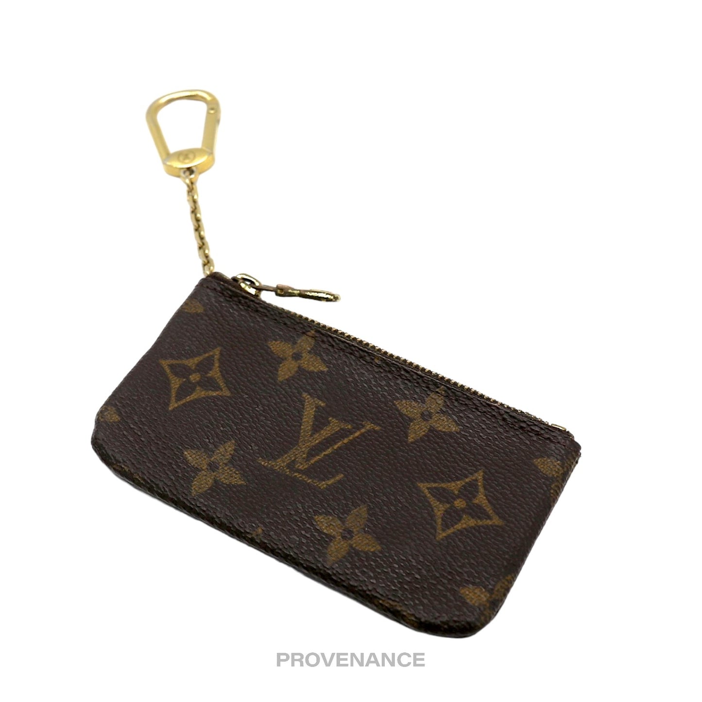 🔴 Louis Vuitton Key Pouch Cles -  Monogram