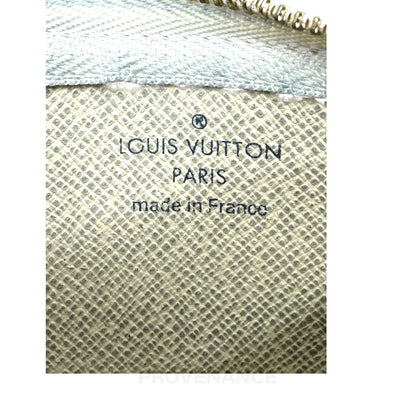 🔴 Louis Vuitton Key Pouch Cles - Damier Azur