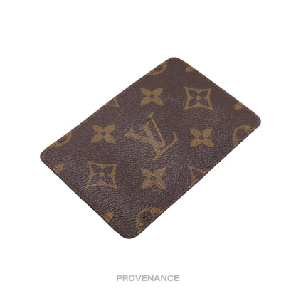 🔴 Louis Vuitton Card Holder Wallet - Monogram Small "f"