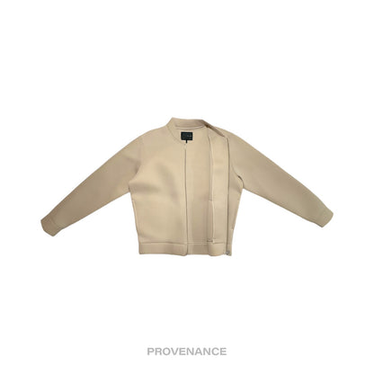 🔴 OAK + FORT Structured Bomber Jacket - Beige S