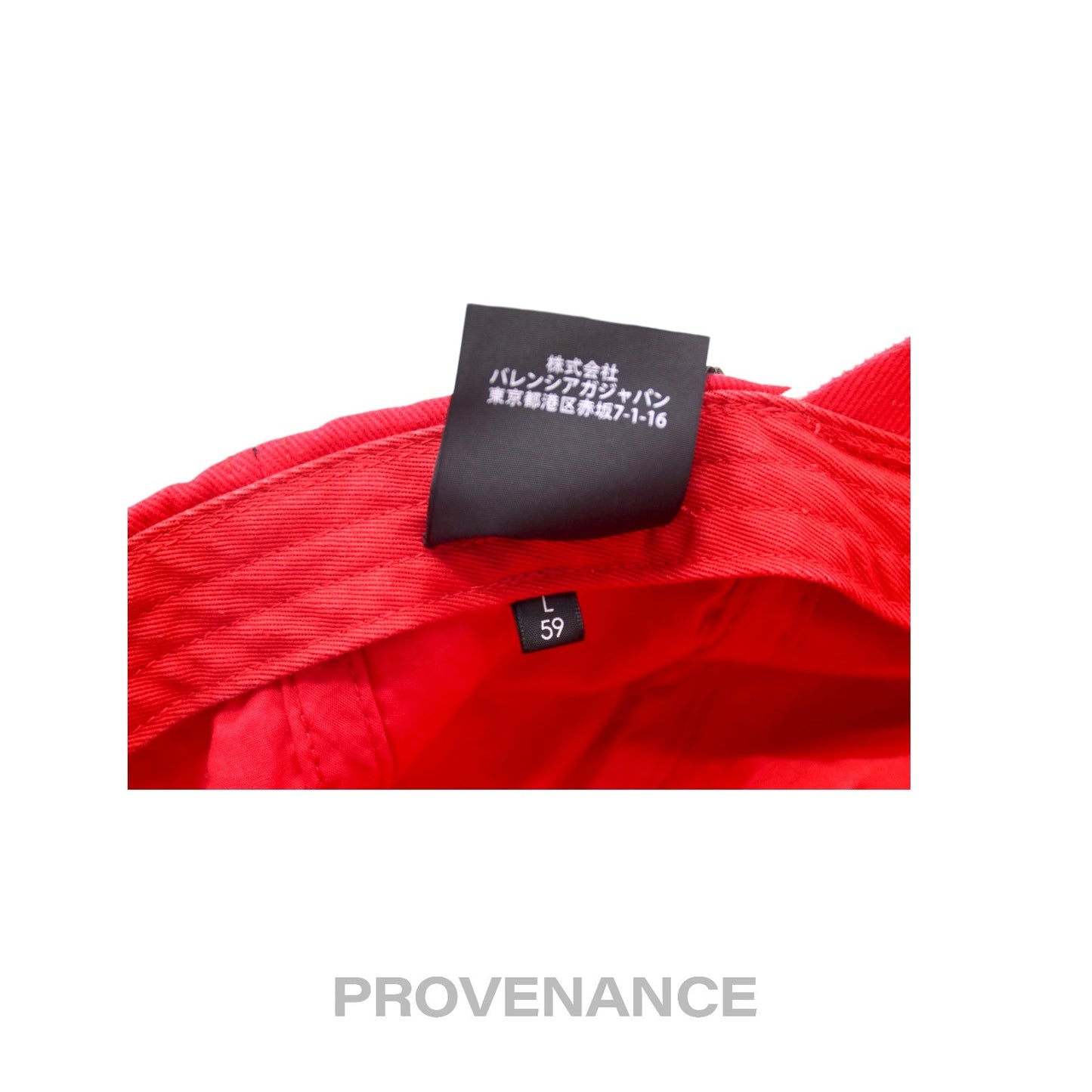 🔴 Balenciaga Europa Cap - Red