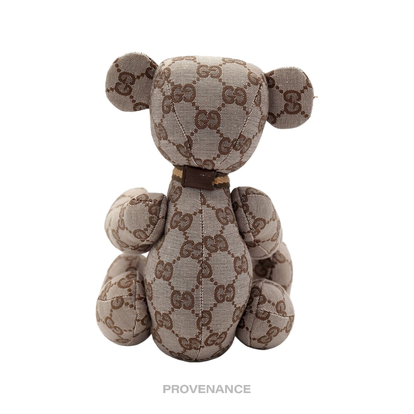 🔴 Gucci Teddy Bear - Light Brown GG Canvas