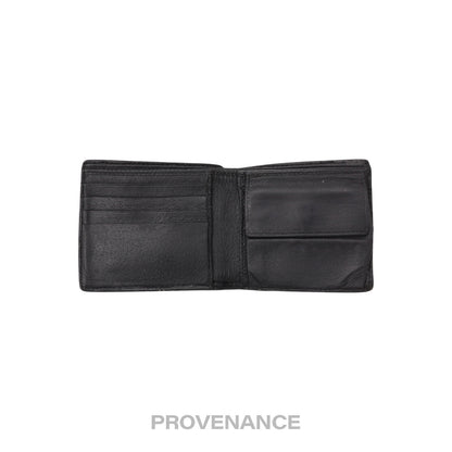 🔴 Gucci GG Marmont Bifold Wallet - Black Leather