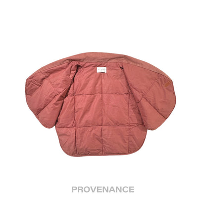 🔴 Celine Logo Padded Down Vest - Red Paisley