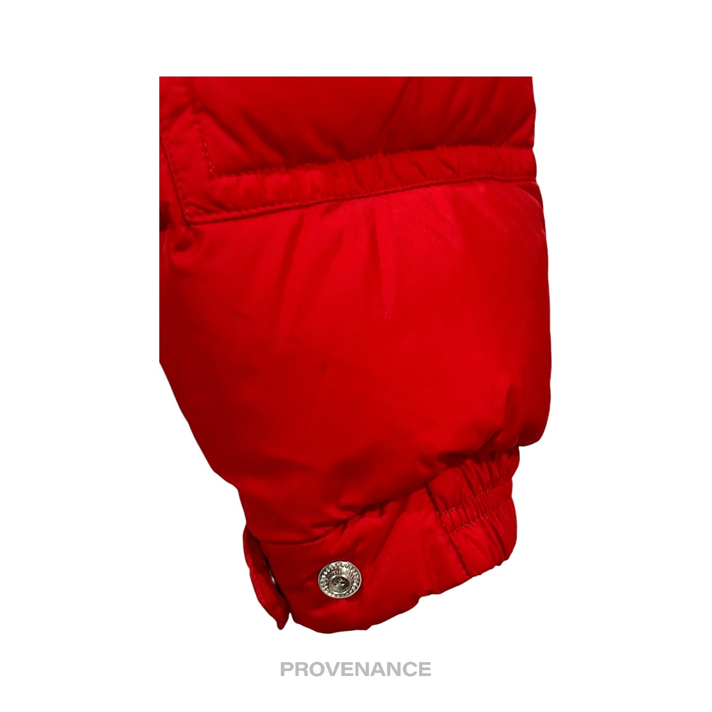 🔴 Moncler Brel Down Puffer Bomber Jacket Coat - Red 3 L