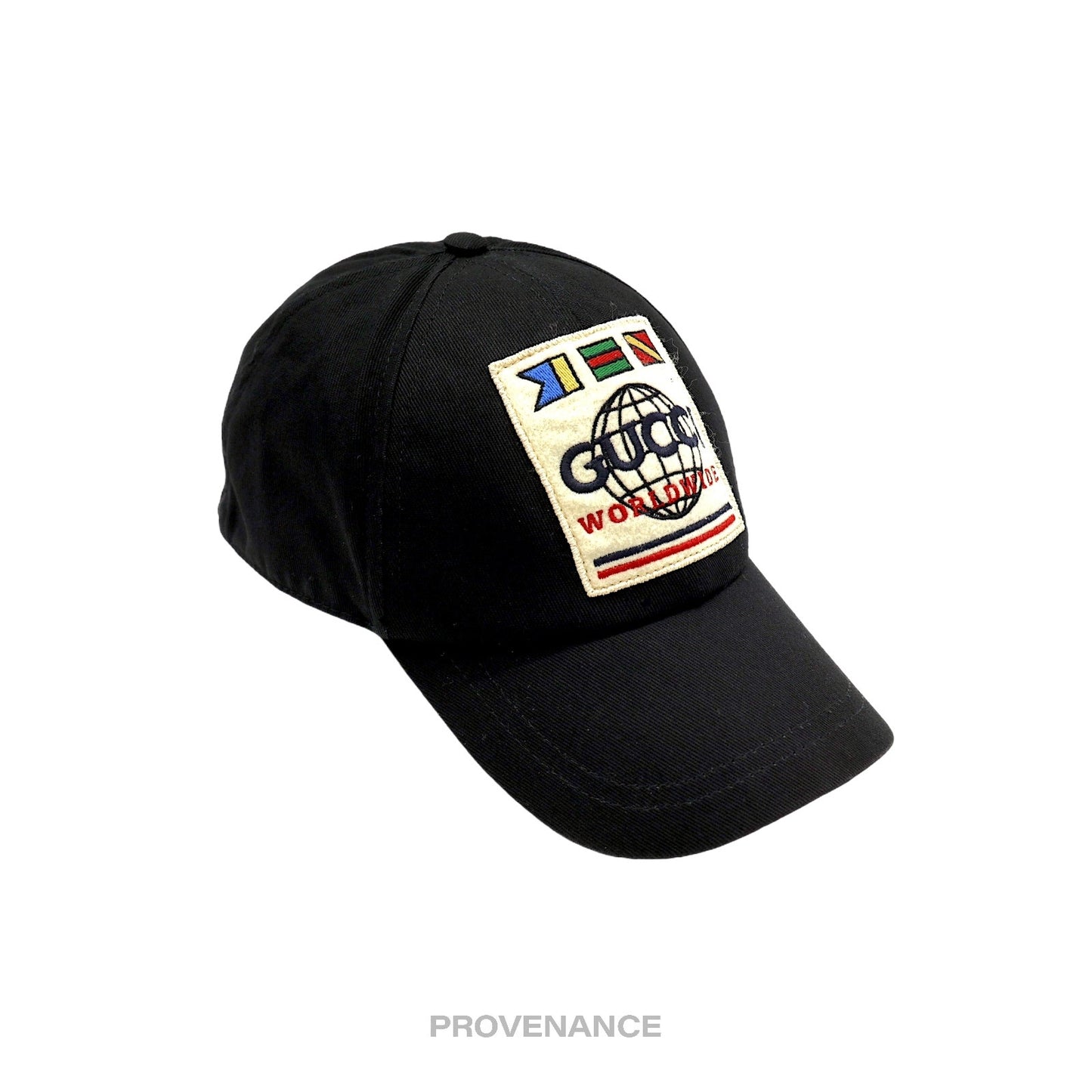 🔴 Gucci Worldwide Hat Cap - Black