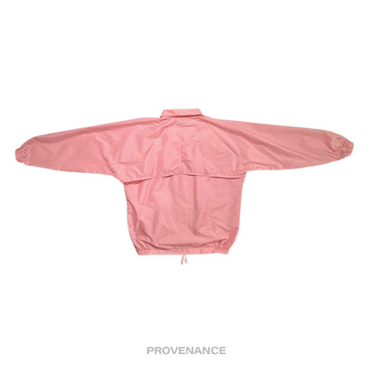 🔴 Balencigaa Sports Logo Nylon Tracksuit Set - Pink L