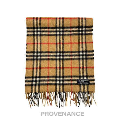 🔴 Burberry Scarf - Nova Check Cashmere