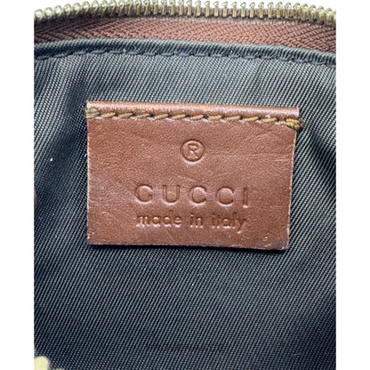 🔴 Gucci Key Pouch Cles - GG Supreme Brown