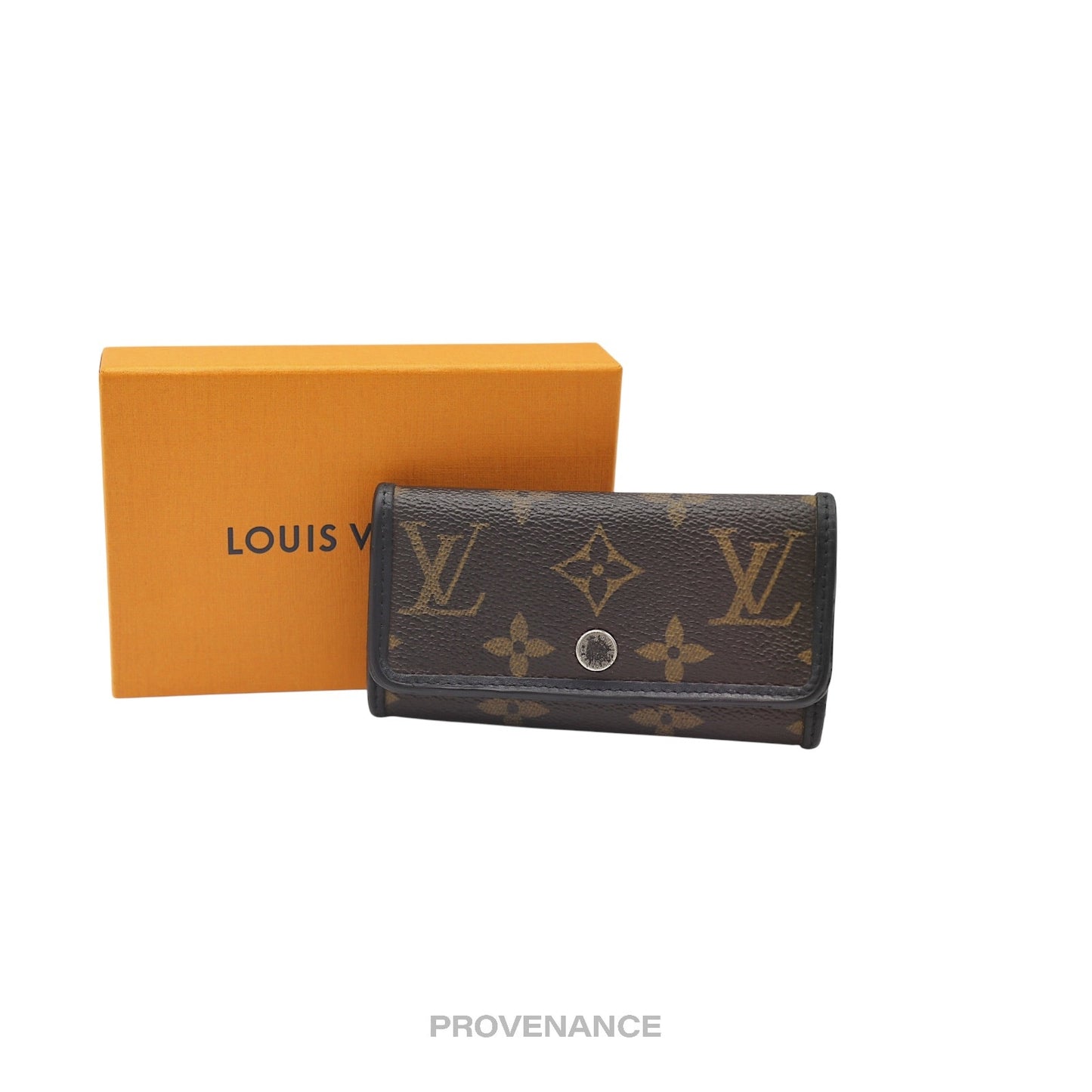 🔴 Louis Vuitton 6 Key Holder Wallet - Monogram Macassar