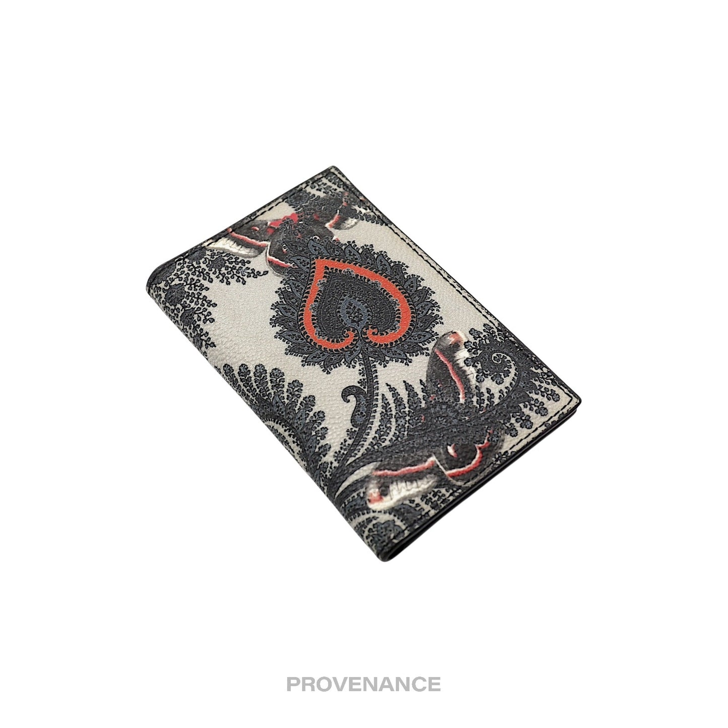 🔴 Givenchy 6CC Pocket Organizer Wallet - Moth Paisley