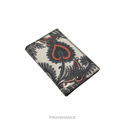 🔴 Givenchy 6CC Pocket Organizer Wallet - Moth Paisley