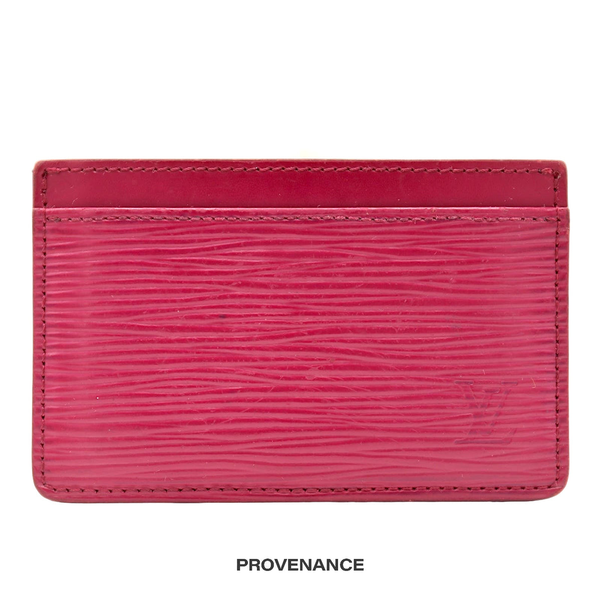 🔴 Louis Vuitton Card Holder Wallet - Fuchsia Epi Leather