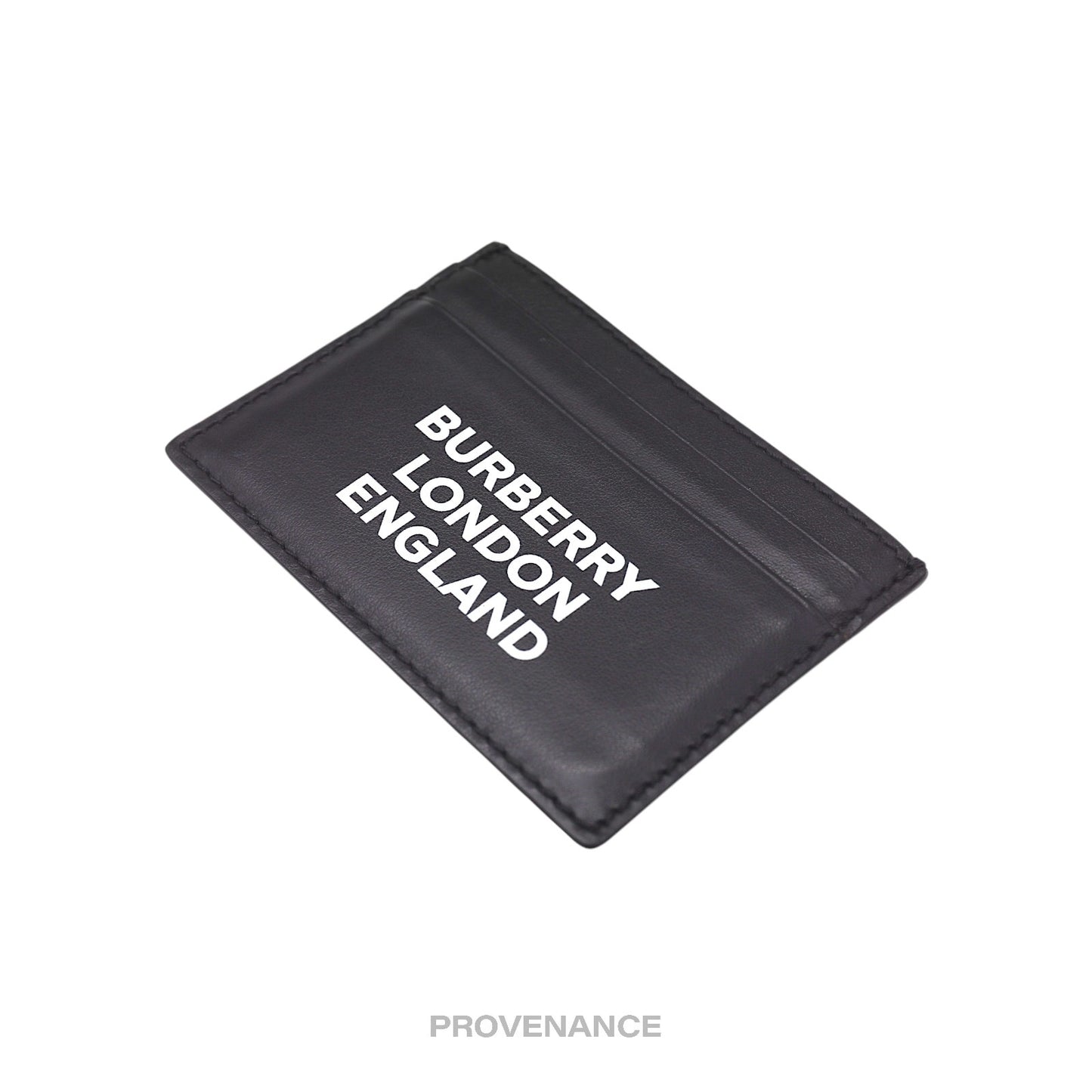 🔴 BURBERRY LONDON ENGLAND Card Holder Wallet - Black