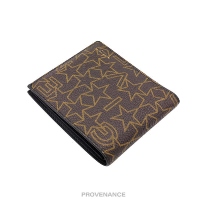 🔴 Givenchy 8CC Bifold Wallet - Monogram Stars
