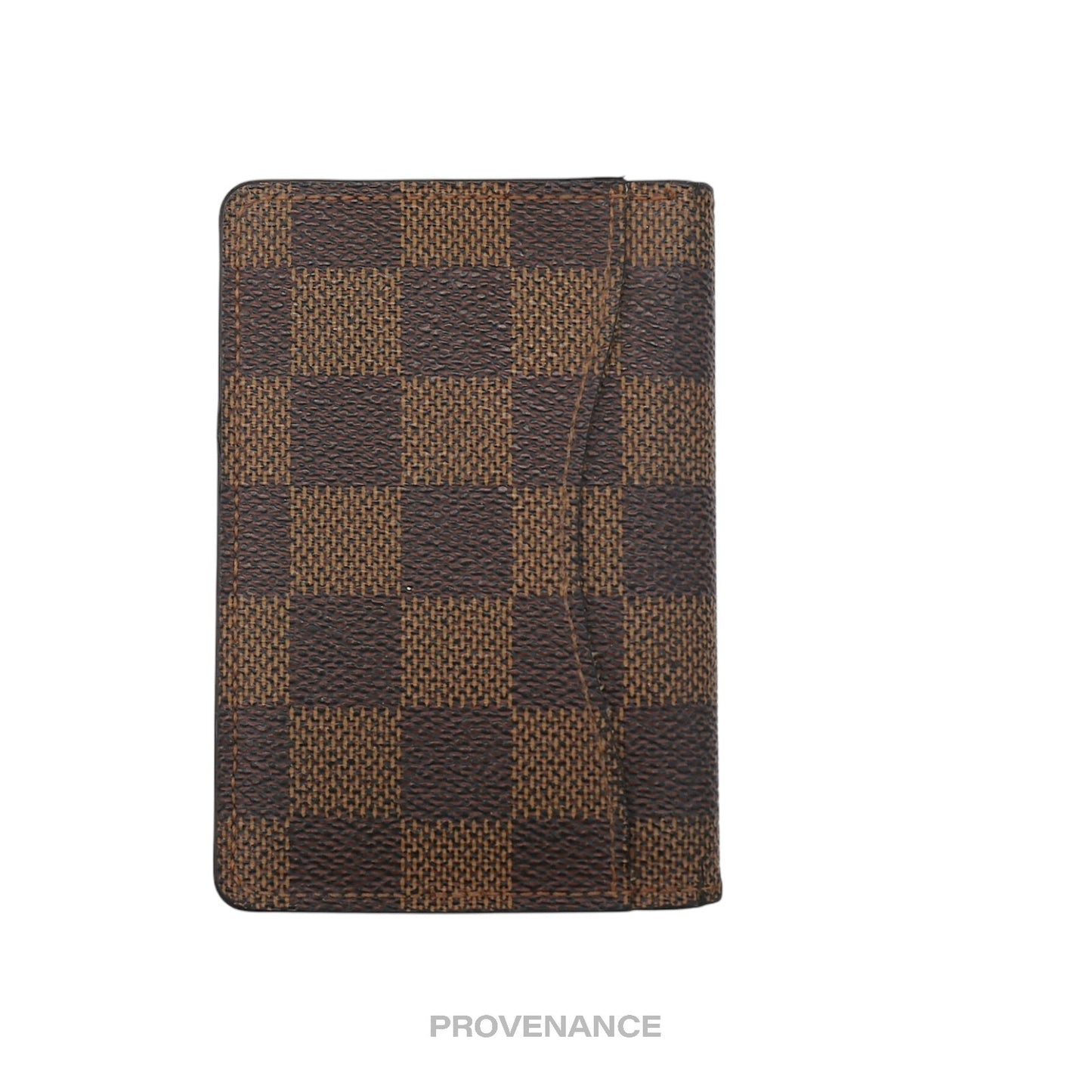 🔴 Louis Vuitton Pocket Organizer Card Wallet - Damier Ebene