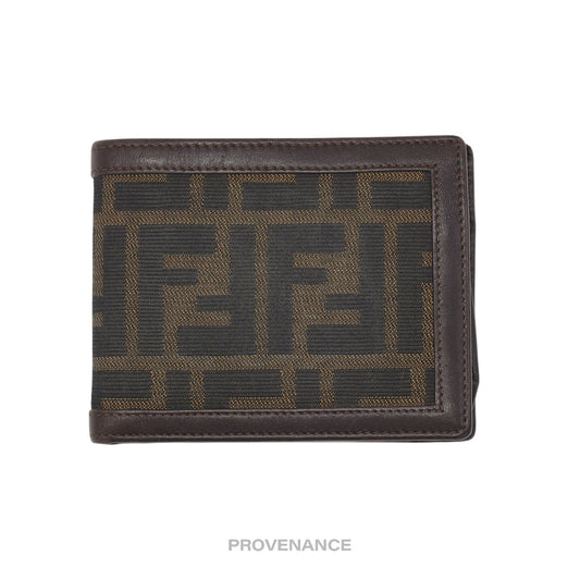 🔴 Fendi Bifold Wallet - FF Zucca