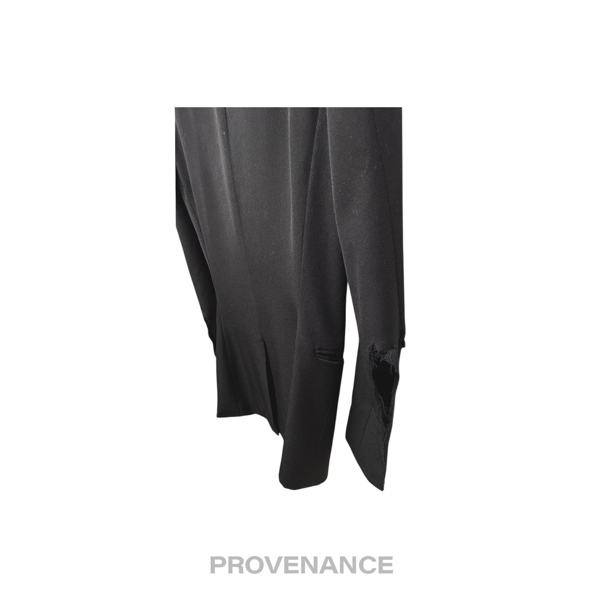 🔴 Saint Laurent Paris SLP Destroyed Tuxedo Dinner Jacket 44