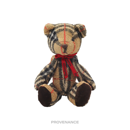 🔴 Burberry Teddy Bear - Nova Check Terry