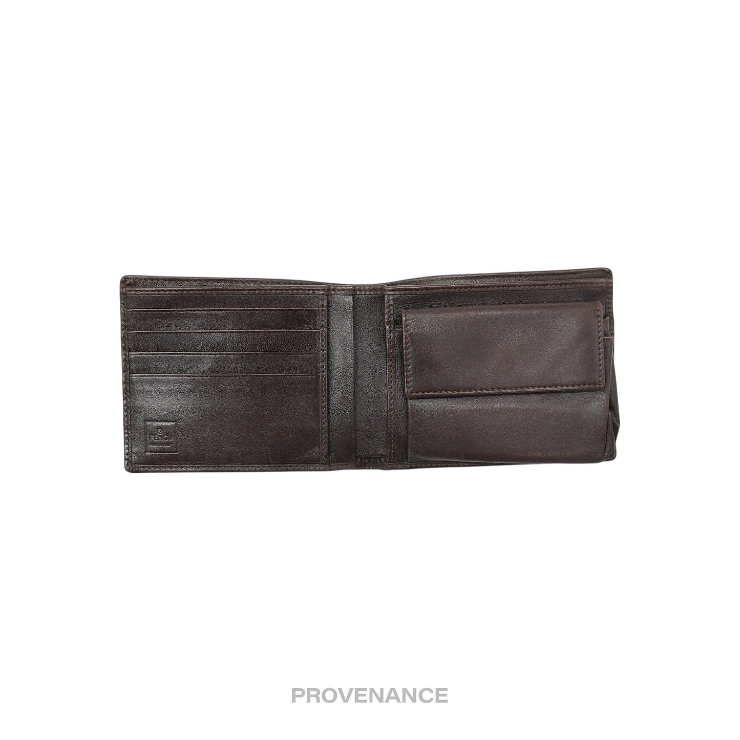 🔴 Fendi Bifold Wallet - FF Zucca