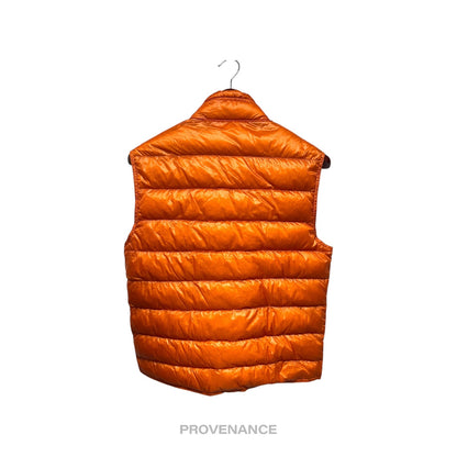 🔴 Moncler Gui Down Vest - Orange 2 M