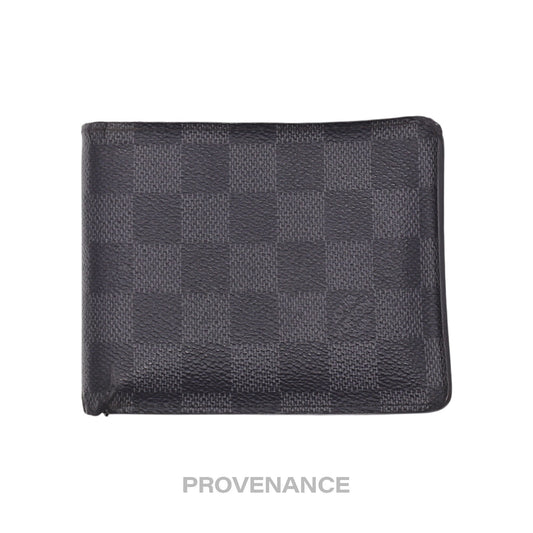 🔴 Louis Vuitton Florin Wallet - Damier Graphite