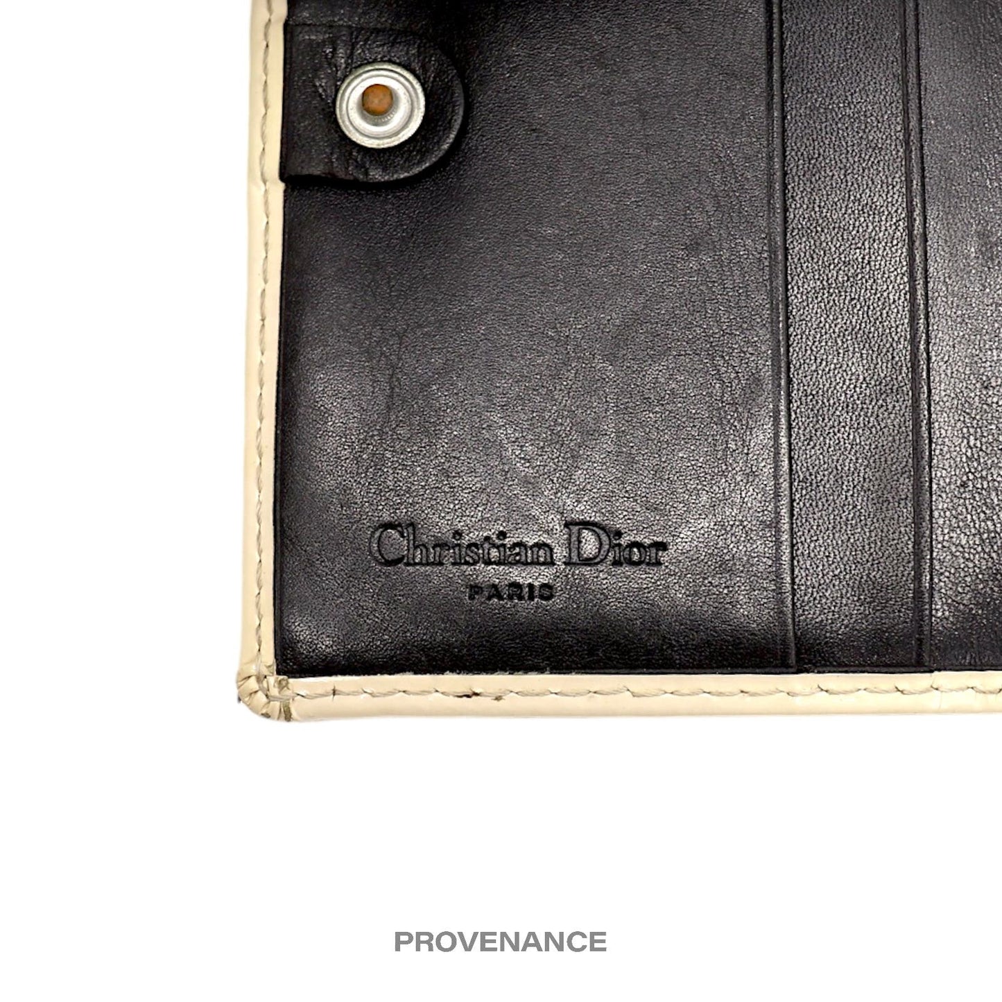 🔴 Dior Pocket Organizer Wallet - Dior Trotter White 2 Black