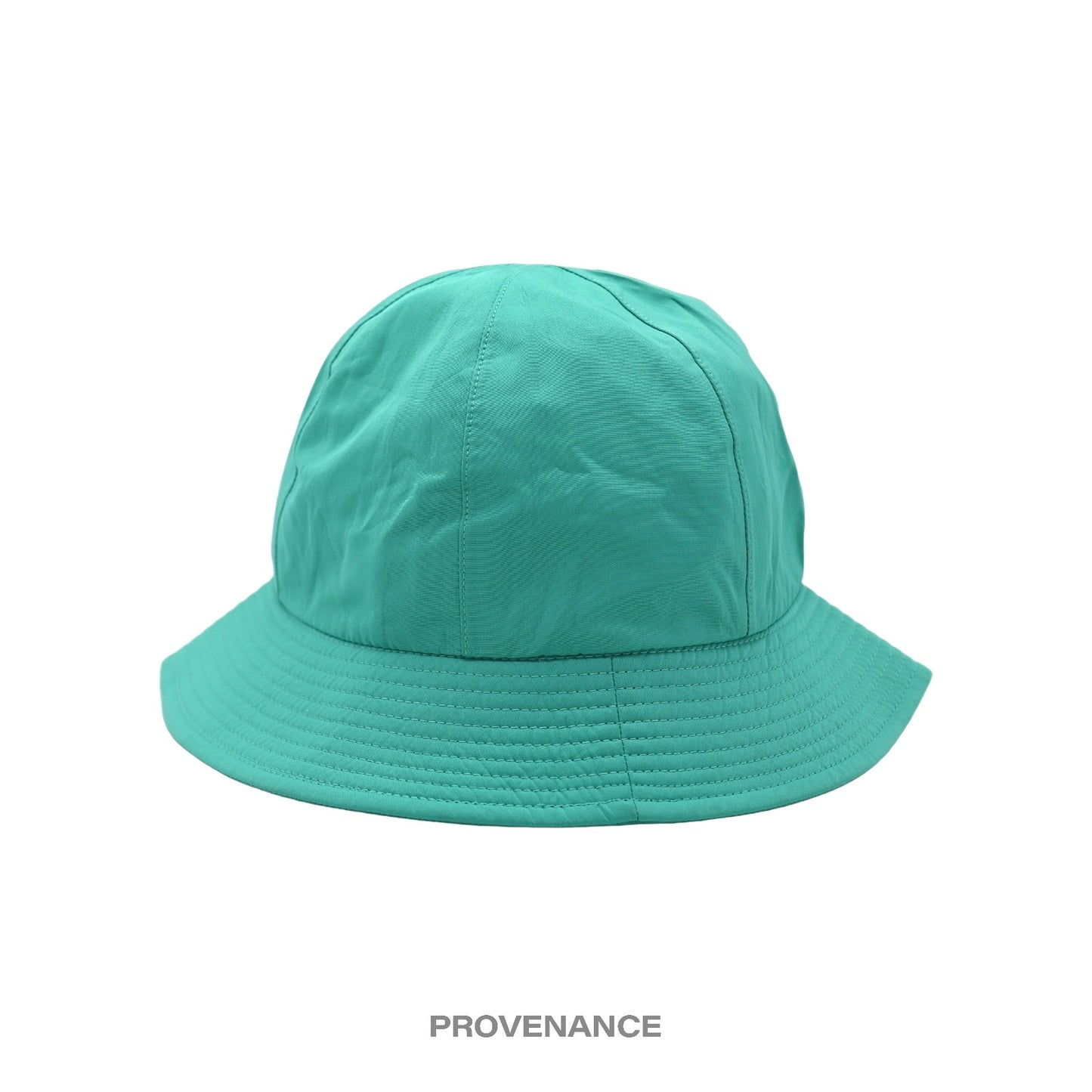 🔴 Balenciaga BB Logo Embroidered Bucket Hat - Turquoise