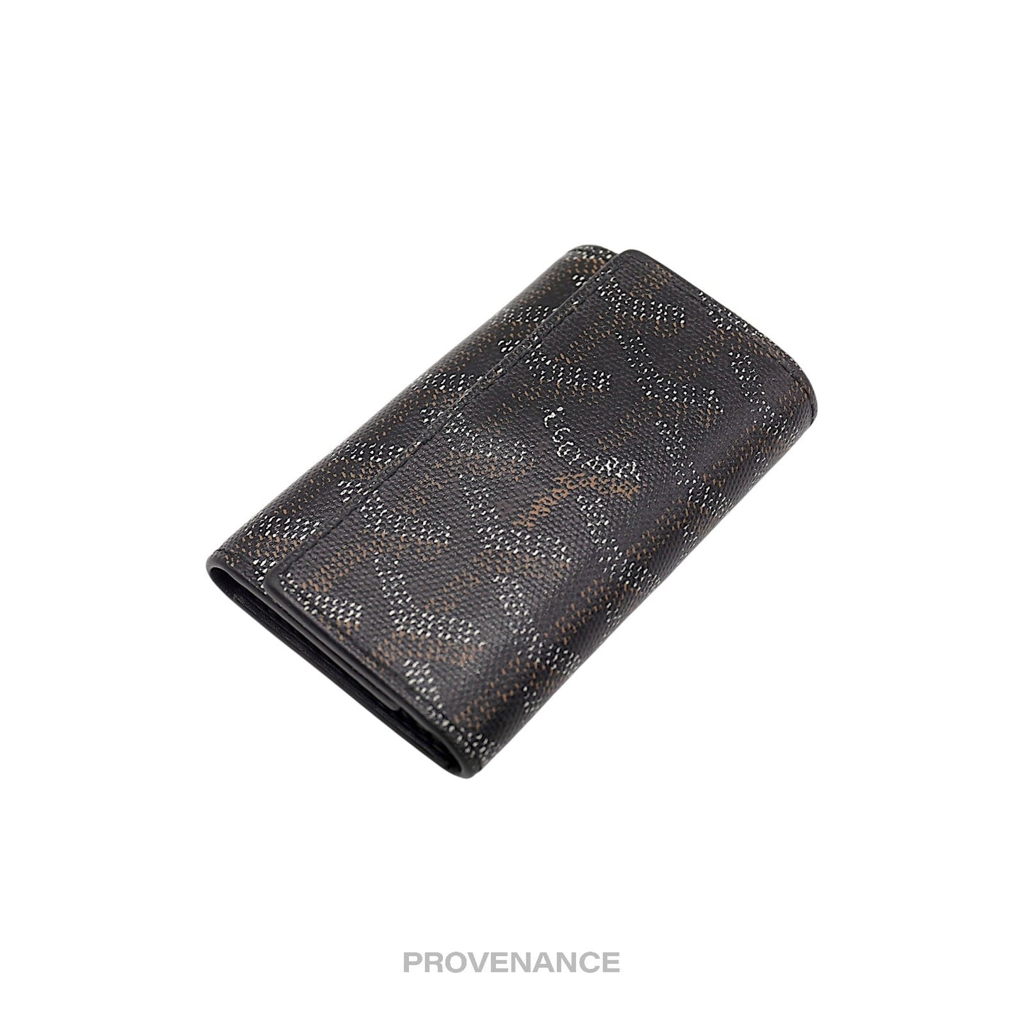 🔴 Goyard 6 Key Case Wallet - Black Goyardine