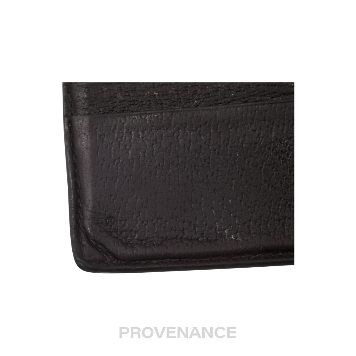 🔴 Gucci GG Marmont Bifold Wallet - Dark Chocolate Leather