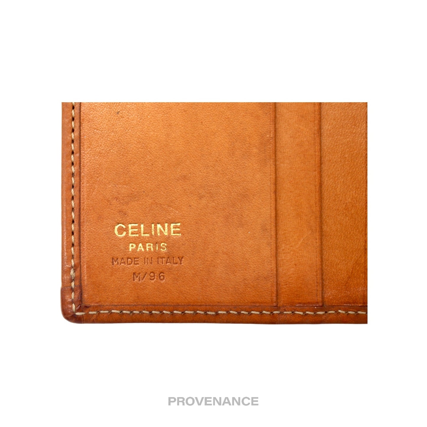 🔴 Celine Bifold Wallet - Macadam Brown