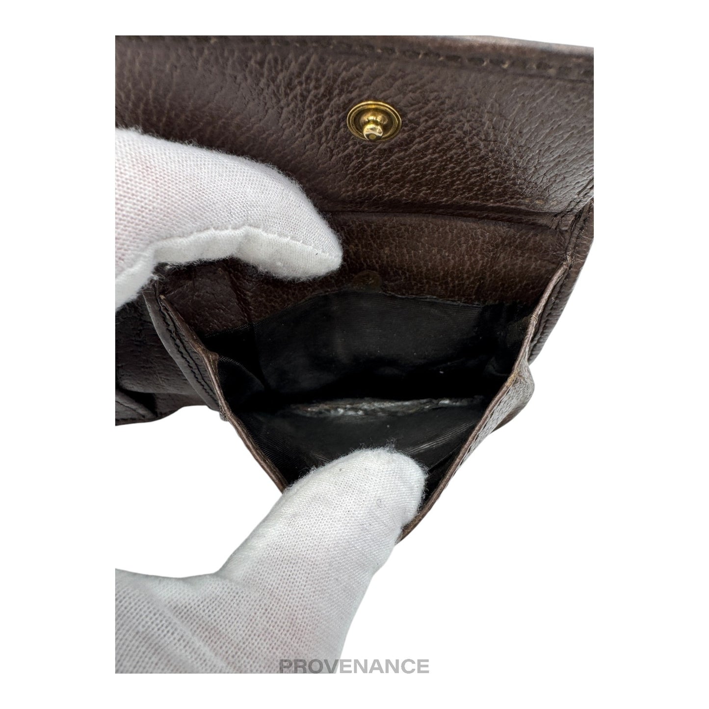 🔴 Gucci Ophidia Bifold Wallet - GG Marmont Supreme Signature Web