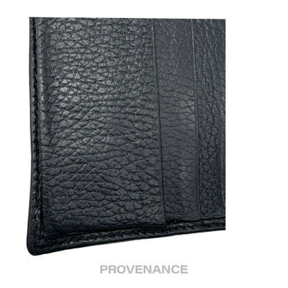 🔴 Gucci Web Bifold Wallet - GG Canvas Black Leather