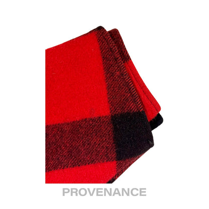 🔴 Filson Double Mackinaw Cruiser USA Wool Red Plaid 38 S