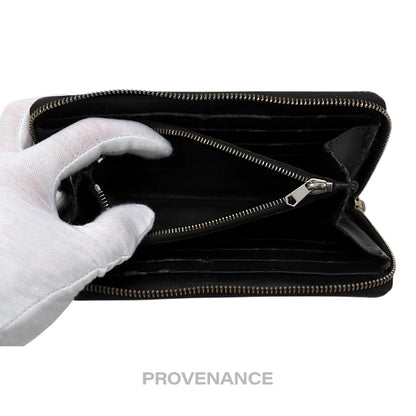 🔴 Givenchy x Disney Zip Long Wallet - Bambi Black