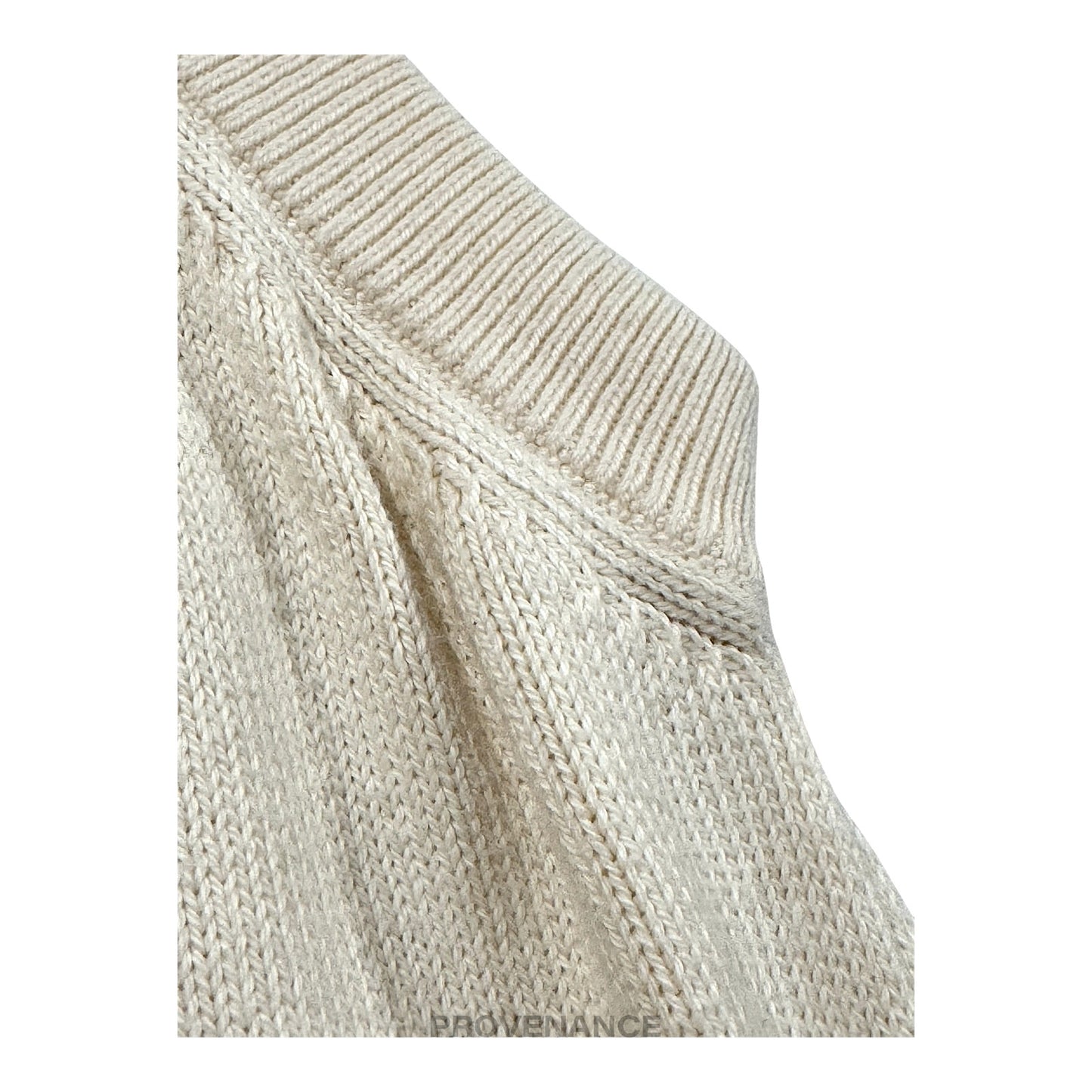 🔴 Burberry Golf Sweater Vest - Cream 42 XL