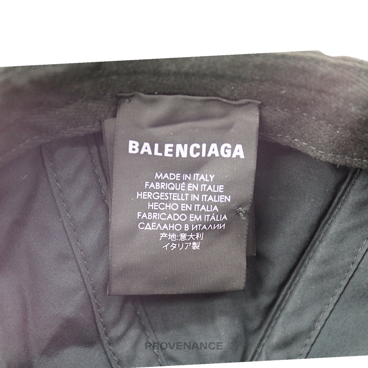 🔴 Balenciaga WFP World Food Programme Cap - Faded Black