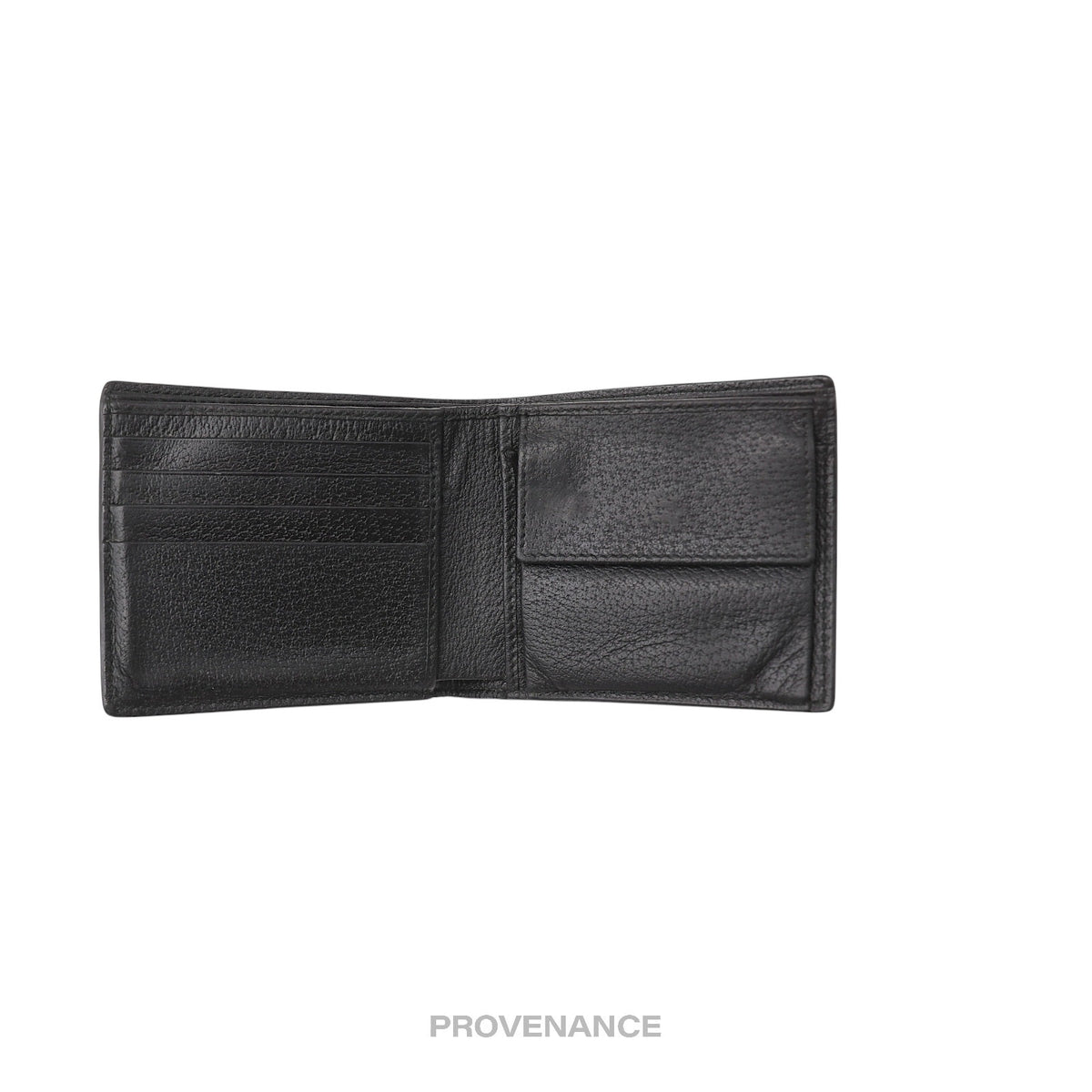 🔴 Gucci GG Marmont Bifold Wallet - Black Leather