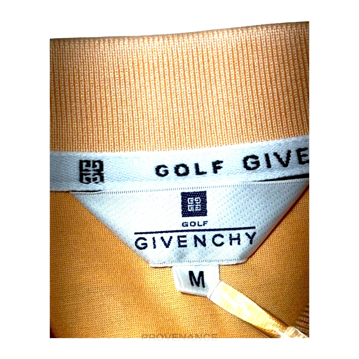 🔴 Givenchy Embroidered  Golf 4G Polo Shirt - Peach M