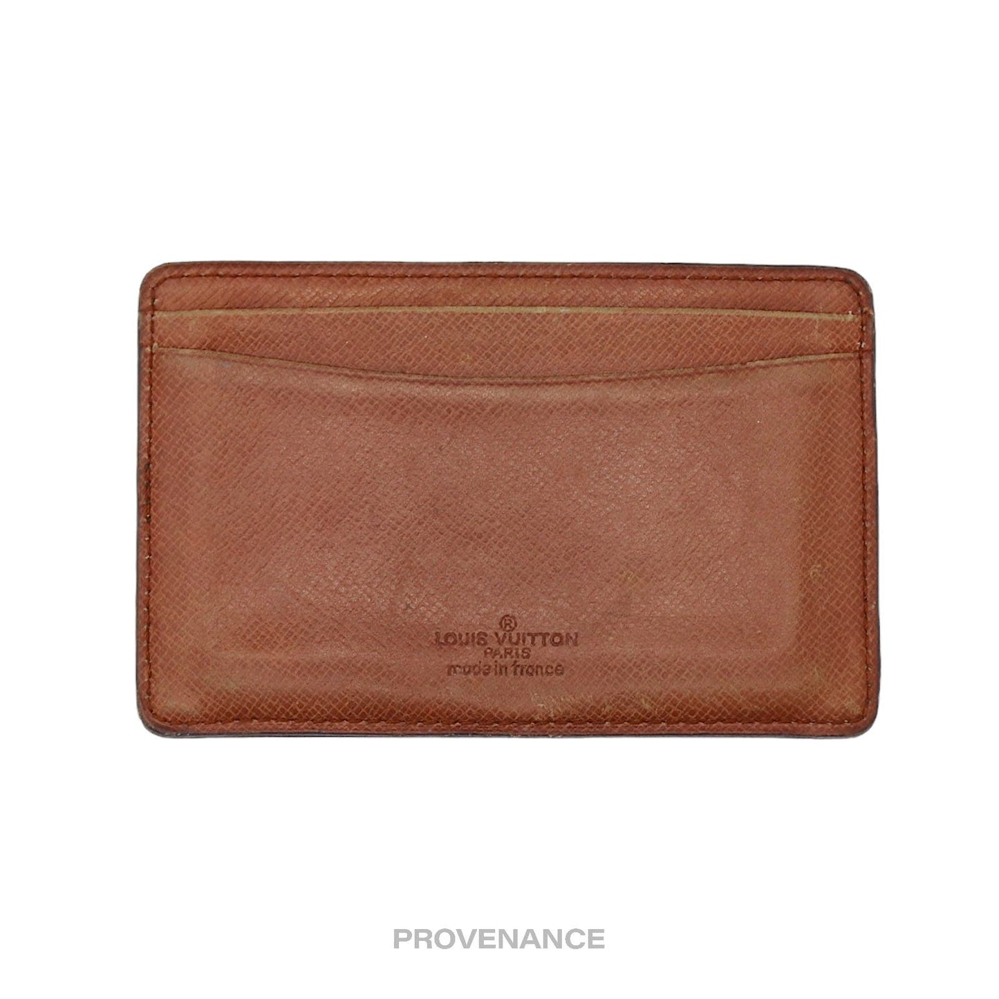 🔴 Louis Vuitton Card Holder Wallet - Monogram Small "f"