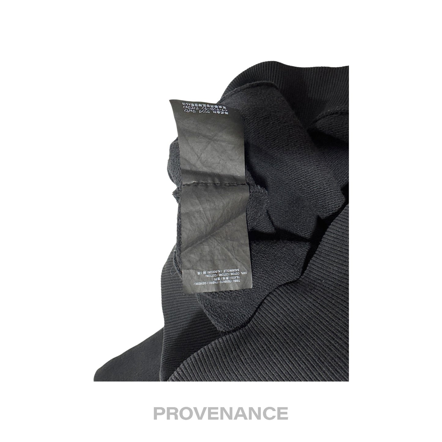 🔴 Saint Laurent Paris SLP Logo Hoodie Slow Kissing Black S
