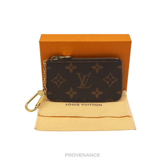 🔴 Louis Vuitton Key Pouch Cles -  Monogram