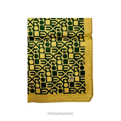 🔴 Rolex Handkerchief - Monogram Crown Green Gold